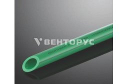 70722 Aquatherm Труба Fusiotherm Faser green pipe SDR 7,4 90x12,3 мм